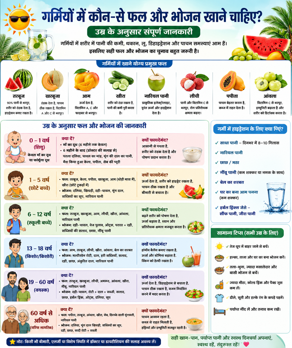 summer fruits